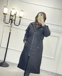 کاپشن بغل زیپ کد 1431 · پوشاک شفق