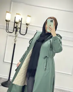 کاپشن بغل زیپ کد 1431 · پوشاک شفق