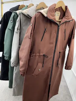 کاپشن بغل زیپ کد 1431 · پوشاک شفق