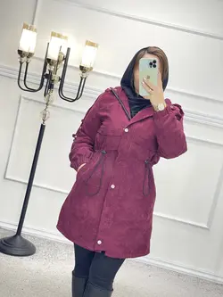 کاپشن مخمل کبریتی کد 1457