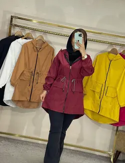 مانتو میکرو جلو زیپ کد 1353