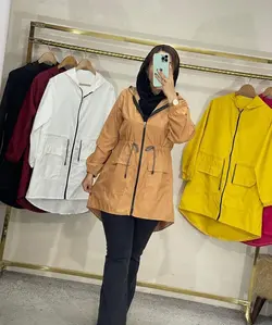 مانتو میکرو جلو زیپ کد 1353