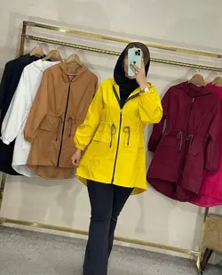 مانتو میکرو جلو زیپ کد 1353