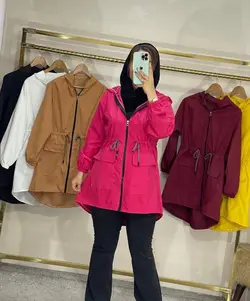 مانتو میکرو جلو زیپ کد 1353