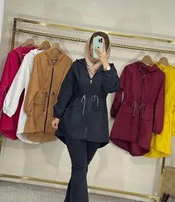 مانتو میکرو جلو زیپ کد 1353