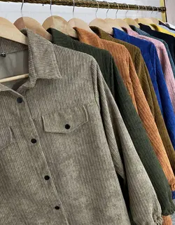 مانتو مخمل کبریتی کد 1348