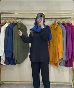 ست مانتو شلوار ابروبادی کد 0163