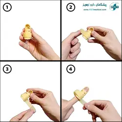 آتل انگشت ملت فینگر - آتل انگشت چکشی برند PDT - قیمت و خرید