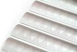 پرده کرکره 25 میل پرفراژ طرح دار 4112