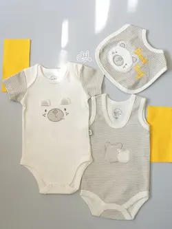 13 تیکه نیلی خرس زرد