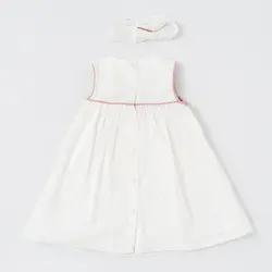 پیراهن دخترانه با شورت و تل طرح شمیم 131161