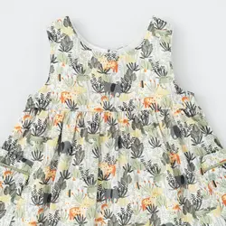 پیراهن دخترانه با شورت و تل طرح پریسا 131661