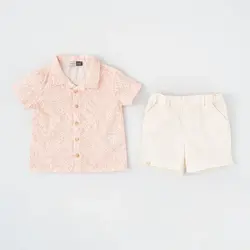 پیراهن و شلوارک پسرانه طرح فیلیپ 132421