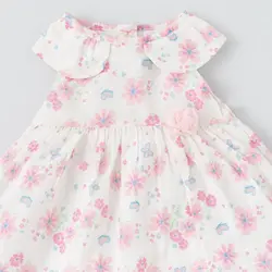 پیراهن دخترانه با شورت و تل طرح شیفته 13152