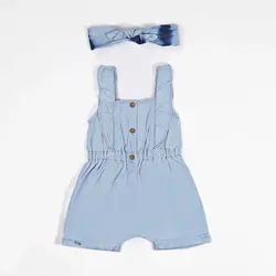 رامپر دخترانه با تل طرح کاترینا 13102