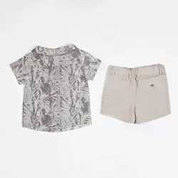 پیراهن و شلوارک پسرانه طرح جردن 132371