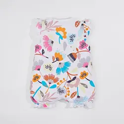 رامپر دخترانه با تل طرح گل 421141