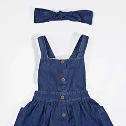 پیراهن دخترانه با شورت و تل طرح گلک 13104