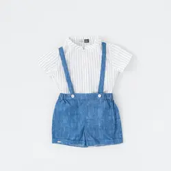 پیراهن شلوارک پسرانه طرح چیکو 13248