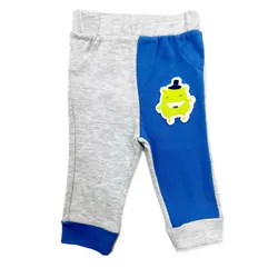 شلوار هیولا (طوسی آبی)