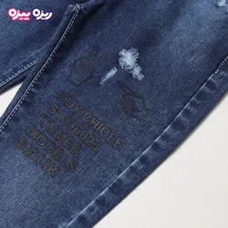 شلوار جین mom style طرح KUYICHIOEE کد 2826