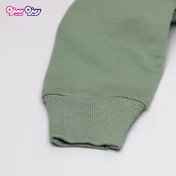 ست بلوز و شلوار دورس اسلش بند‌دار کلاه‌دار طرح adidas کد 2816