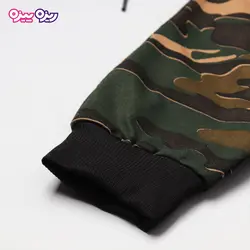 ست بلوز و شلوار دورس اسلش بند‌دار کلاه‌دار طرح adidas کد 2816