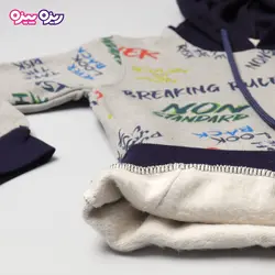 هودی دورس بند‌دار طرح RELAX کد 2805