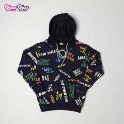 هودی دورس بند‌دار طرح RELAX کد 2805