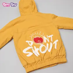 ست سوئیشرت و شلوار کتان بند‌دار طرح DONT SHOUT کد 2791