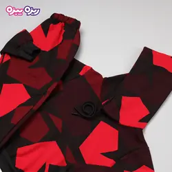 ست هودی و شلوار پلی استر لاکرا اسلش طرح چریکی کد 2789