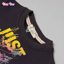 ست بلوز و شلوار سوپر پنبه لاکرا دار اسلش طرح JUST DO IT کد 2725