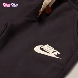 ست بلوز و شلوار سوپر پنبه لاکرا دار اسلش طرح JUST DO IT کد 2725