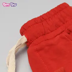 ست بلوز و شلوار سوپر پنبه لاکرا دار اسلش طرح IM COOL BOY کد 2724