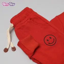 ست بلوز و شلوار سوپر پنبه لاکرا دار اسلش طرح IM COOL BOY کد 2724