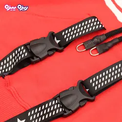 ست هودی و شلوار دورس اسلش بند‌دار طرح RAP کد 2714