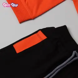 ست بلوز و شلوار دورس اسلش طرح WASHING TIME کد 2758