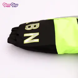 کاپشن برزنت گیپوردار هولوگرام‌دار طرح F18 OPENING کد 2683