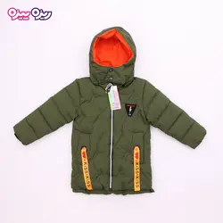 کاپشن برزنت بند‌دار طرح Kiss & Kiss کد 2681