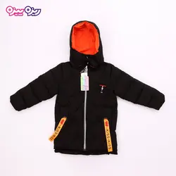 کاپشن برزنت بند‌دار طرح Kiss & Kiss کد 2681