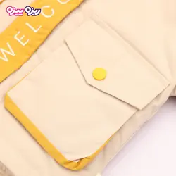 کاپشن پلی استر طرح welcome کد 2671