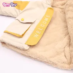 کاپشن پلی استر طرح welcome کد 2671