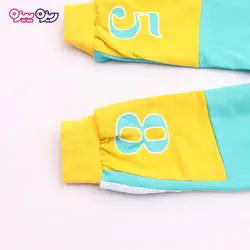 ست هودی و شلوار سوپر پنبه لاکرا دار اسلش طرح Suprcmc کد 2670