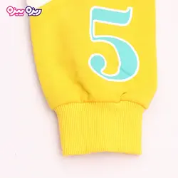 ست هودی و شلوار سوپر پنبه لاکرا دار اسلش طرح Suprcmc کد 2670