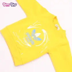 بلوز پنبه تک‌رو لاکرادار طرح aidads کد 2664