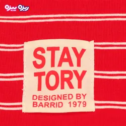 تی‌شرت پنبه لاکرا طرح STAY TORY کد 2658