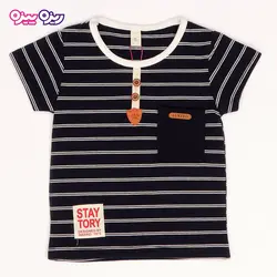 تی‌شرت پنبه لاکرا طرح STAY TORY کد 2658