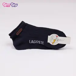 جوراب سوپر پنبه لاکرا دار طرح LAGOST کد 2650