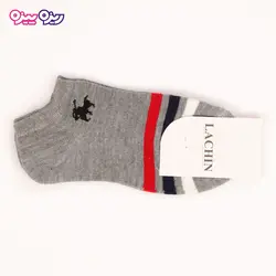 جوراب سوپر پنبه لاکرا دار کد 2646