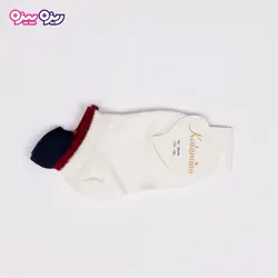 جوراب سوپر پنبه لاکرا دار کد 2640